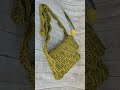 Easy and Fast One-piece Crossbody #crochetcrossbodybag  #crochetbagpattern #crochetpursepattern