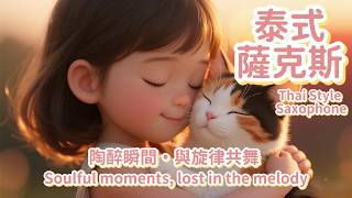 【夢潔音樂】Thai Style Saxophone | 泰式薩克斯，陶醉的旋律，值得一聽再聽 | Deep Relax with Soulful Melody （1 Hour）