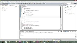 methods within the main class - The very basics of java