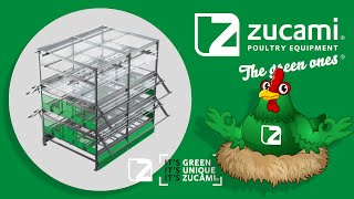 AVIARY FOR PULLETS designed with elements of excellent quality and solidity