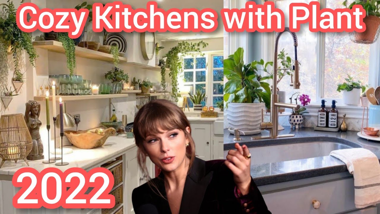 Beautiful modern kitchens ideas in 2022 🌿 best decoration by indoor plants for kitchen 2022