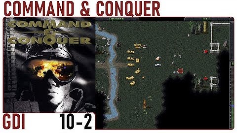 Command & Conquer No Commentary GDI Mission 10 (part 2) (PC 1995) 4K60FPS