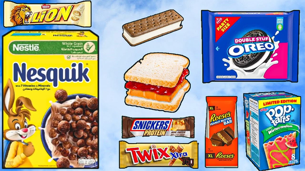 How to get ALL 9 NEW SWEETS in Find the Sweets (Roblox) PEANUT BUTTER & JELLY NESQUIK OREO TWIX XTRA