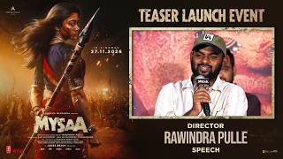 Director Rawindra Pulle Speech at #MYSAA Teaser Launch Event | YouWe Media