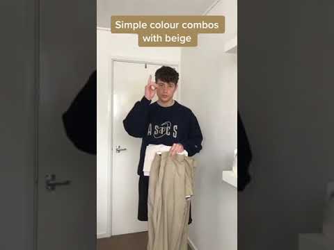 Video: Gaan beige en blauw samen?