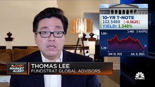 How Fundstrats Tom Lee Views Growth Stocks As Rates Drift Lower
