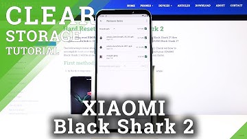 How to Clean Storage in Xiaomi Black Shark 2 - Remove Cache Files