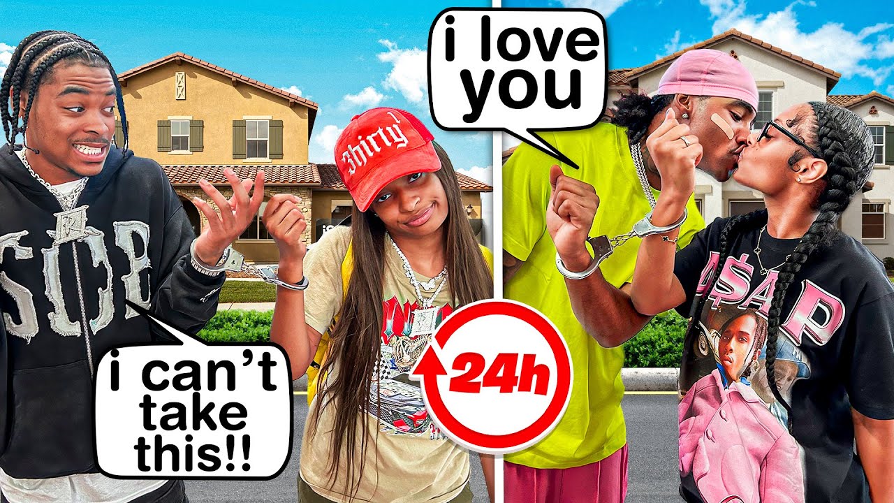 Handcuffed For 24hours Couples Challenge👩‍❤️‍👨Chris and Nia Got Into It!!!