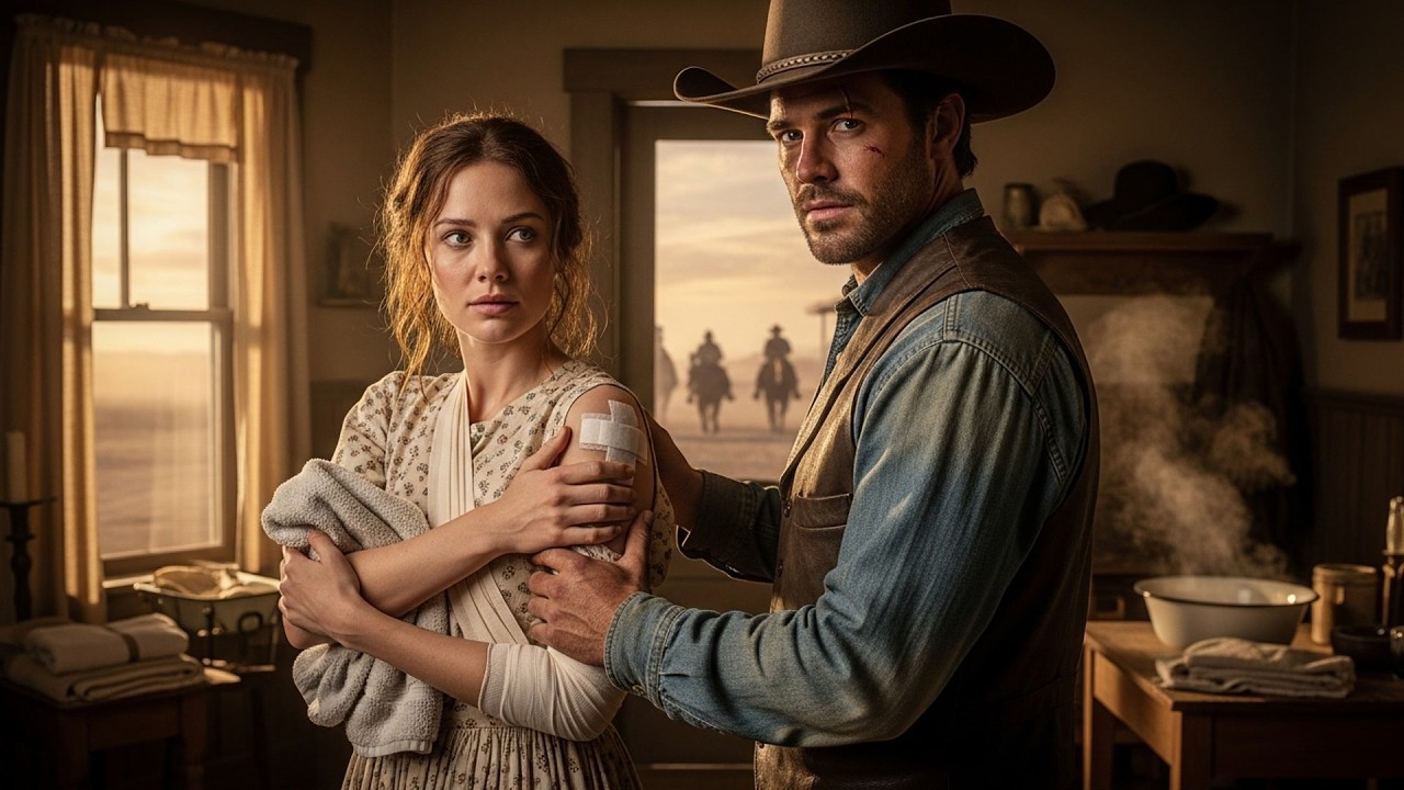 She Pretended Her Husband Died To Stay Safe, The Cowboy Kept The Secret And Watched Her Back