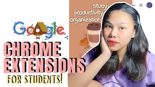10 Useful Chrome Extensions for Students! (Study, Productivity & Organization) | Ronah Abigail Bejoc screenshot 2