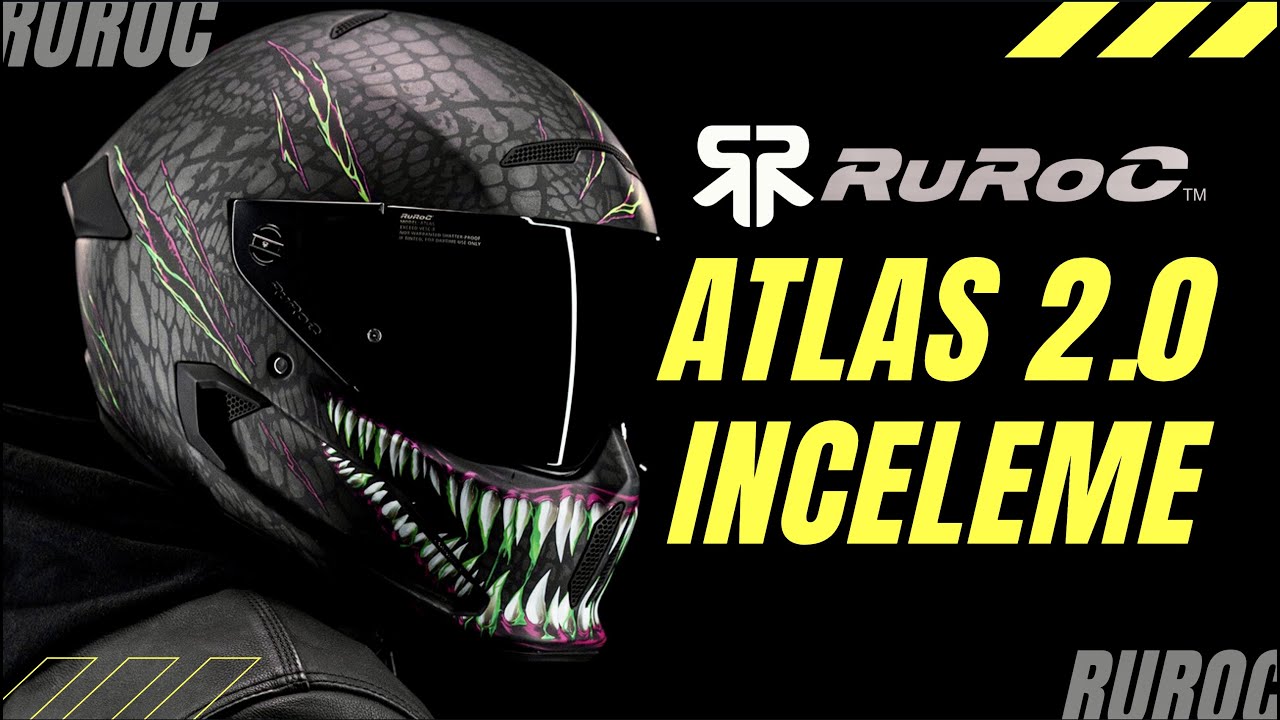 hjul Sporvogn efterklang RUROC ATLAS 2.0 Review (Toxin) [4K] NEW HELMET! - YouTube