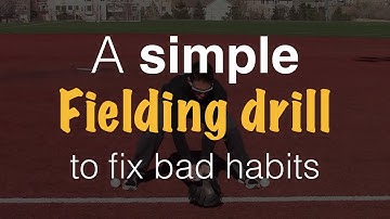 Youth Baseball Fielding Drills - Teach pro fielding mechanics (even at a young age!)