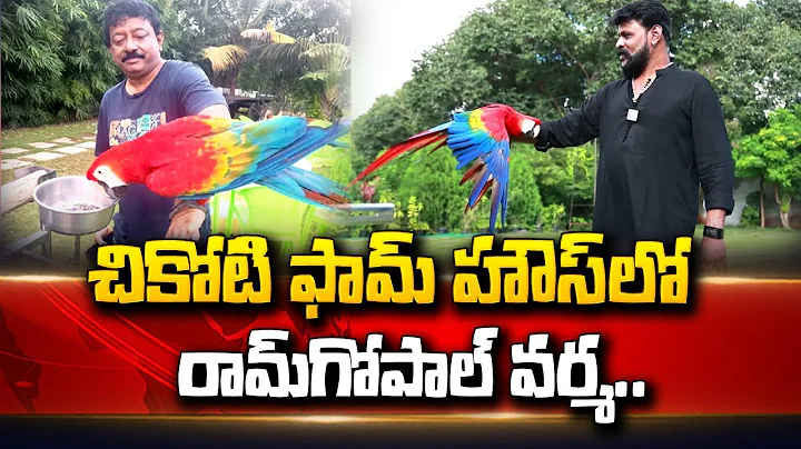 RGV with Chikoti Praveen at Chikoti Farm House | C...