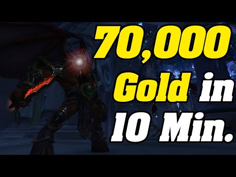 EASY 70,000g In Under 10 Minutes! | Shadowlands Goldmaking