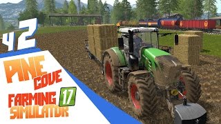 картинка: Заготовка тюков соломы - ч2 Farming Simulator 17
