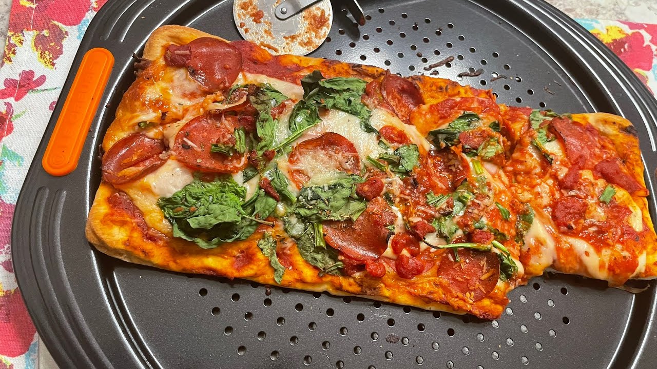 Cheesy Flat Bread Pizza