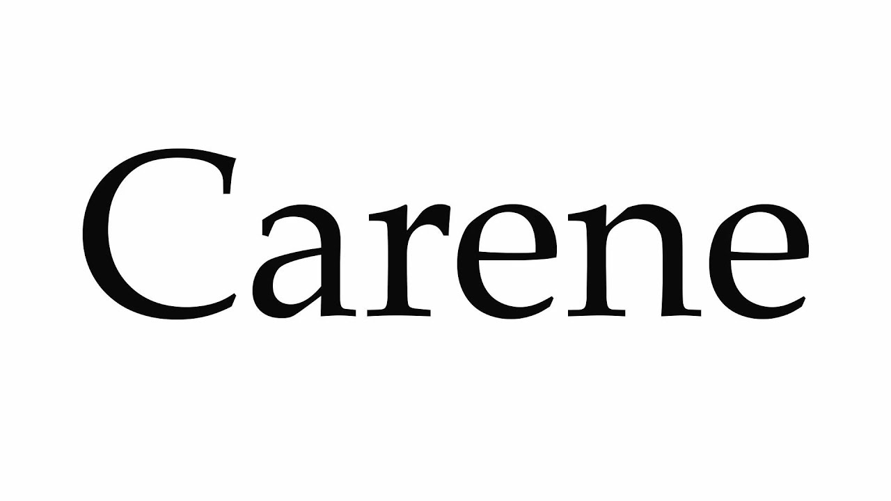 How to Pronounce Carene - YouTube