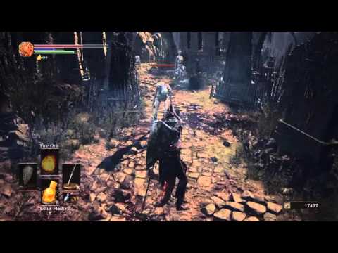 Dark Souls 3 - Easy way to kill Bleed Inflicting Maggots (Cleansing Chapel Area) - YouTube
