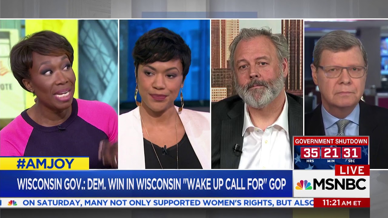 Tiffany Cross on MSNBC | Wisconsin win could see blue wave hit ...
