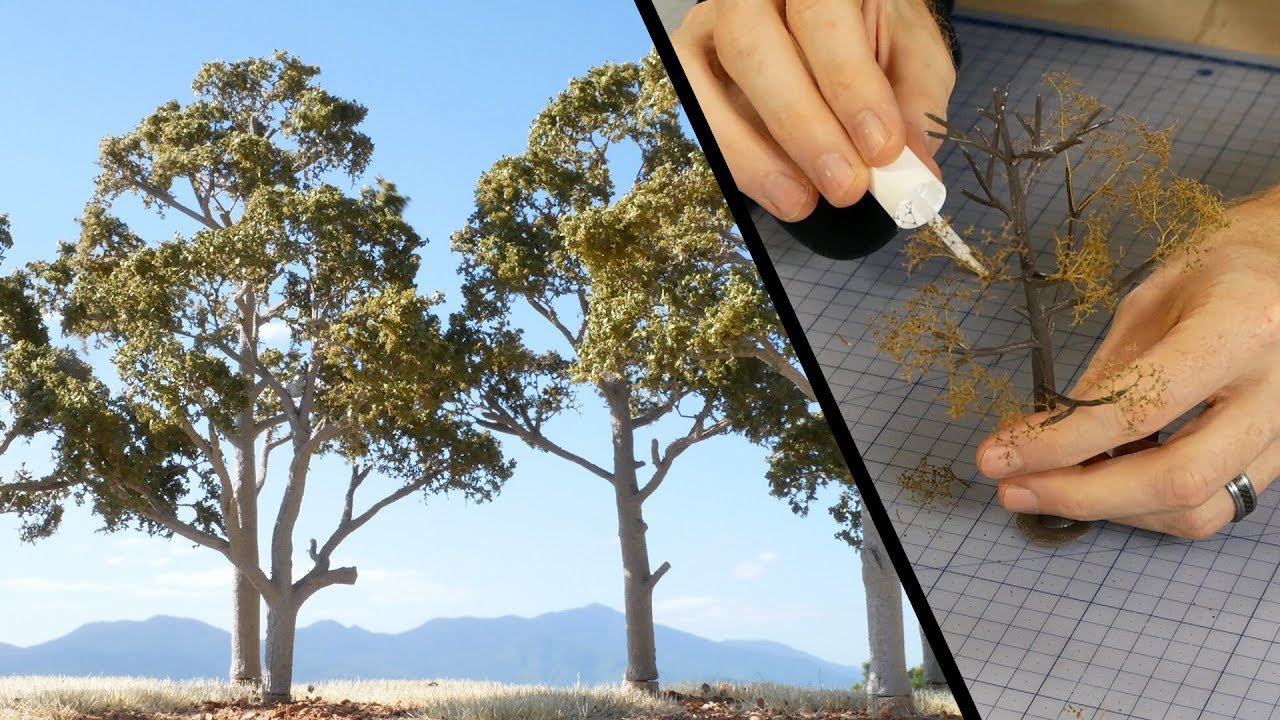 Terrific Trees using Woodland Scenics Armatures (It is possible!) – Model Scenery Tutorial