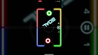 New Air Hockey App  [SPOILER: I'm Red and I Win in the end] screenshot 5