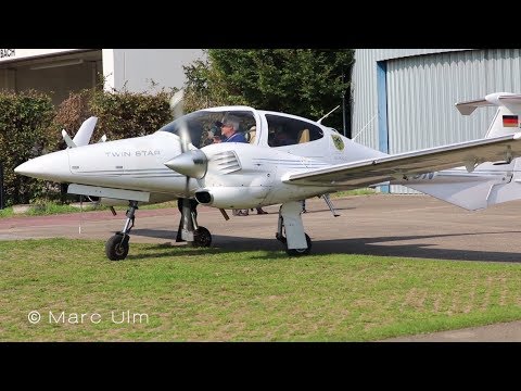 4K Diamond DA42 Twin Star - Start Up, Taxiing, Take Off, Landing, Touch and Go 700m runway