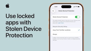 How to use locked apps with Stolen Device Protection on iPhone | Apple Support