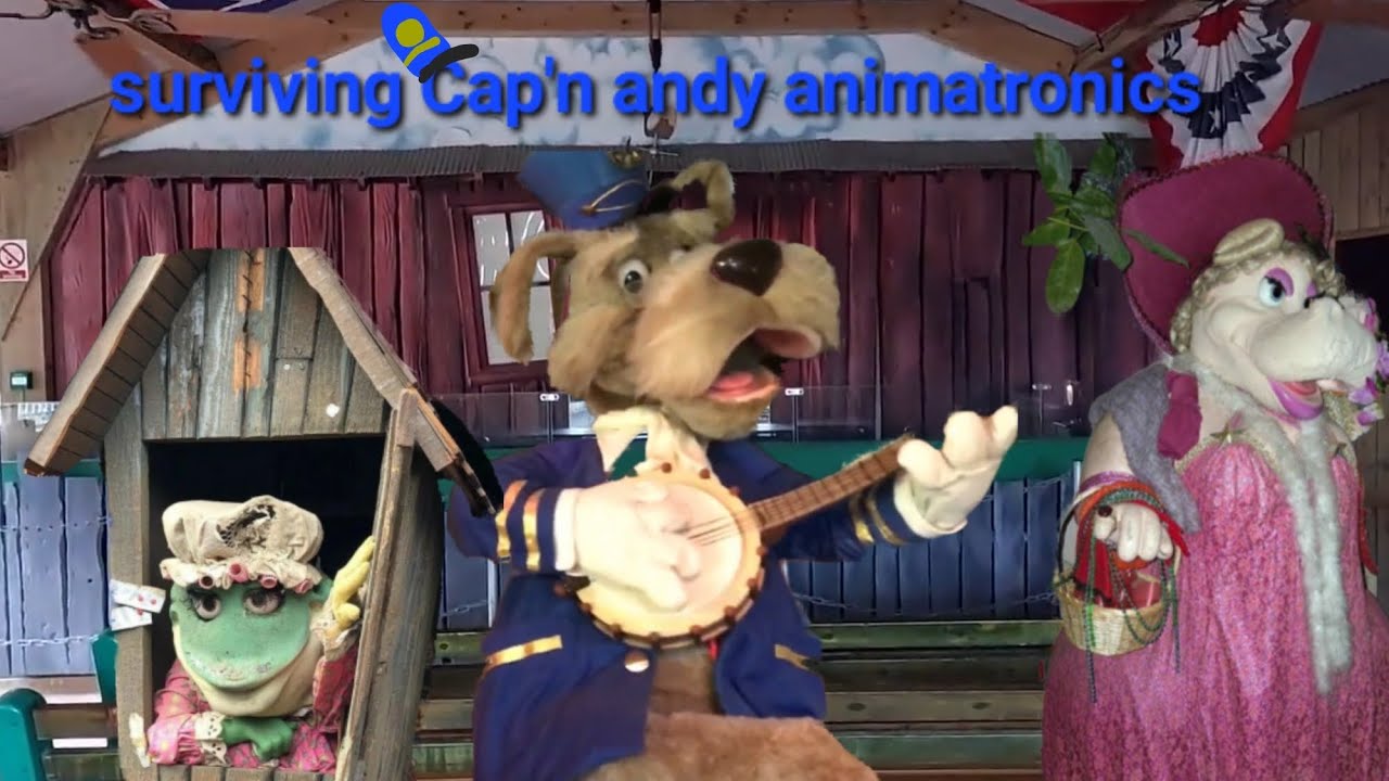 Surviving Captain Andy's rivertowne animatronics