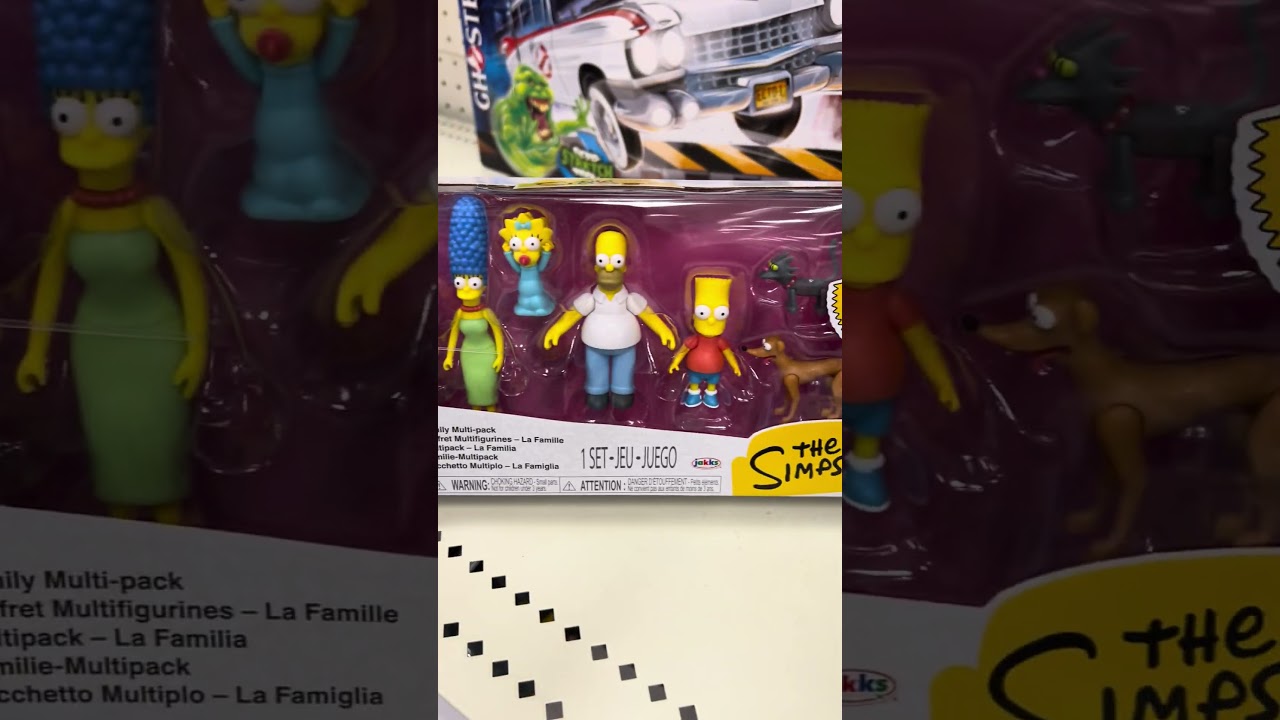 Нашёл игрушки Симпсонов в Target! 