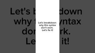 How to fix a Missing Letter Syntax on C++ || C++