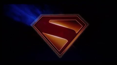 Superman Title Scene Recreation