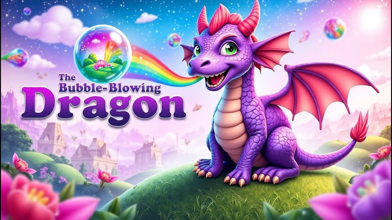 The Bubble-Blowing Dragon | Magical Adventure for Kids | Fun Animated Story