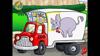 Barney Lets Go To The Zoo - Dvd Menu Walkthrough