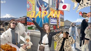 VLOG JAPAN🇯🇵 ep.3 ไป Fuji kawaguchiko,Osaka,Universal Japan