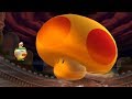 New Super Mario Bros U Deluxe - Mega Mushroom Final Boss & Ending