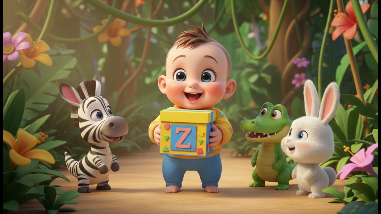 ABC Surprise Box “Look, Look, Look!” | kids nursery rhymes | Baby Song, Educational Cartoon 🔤📦