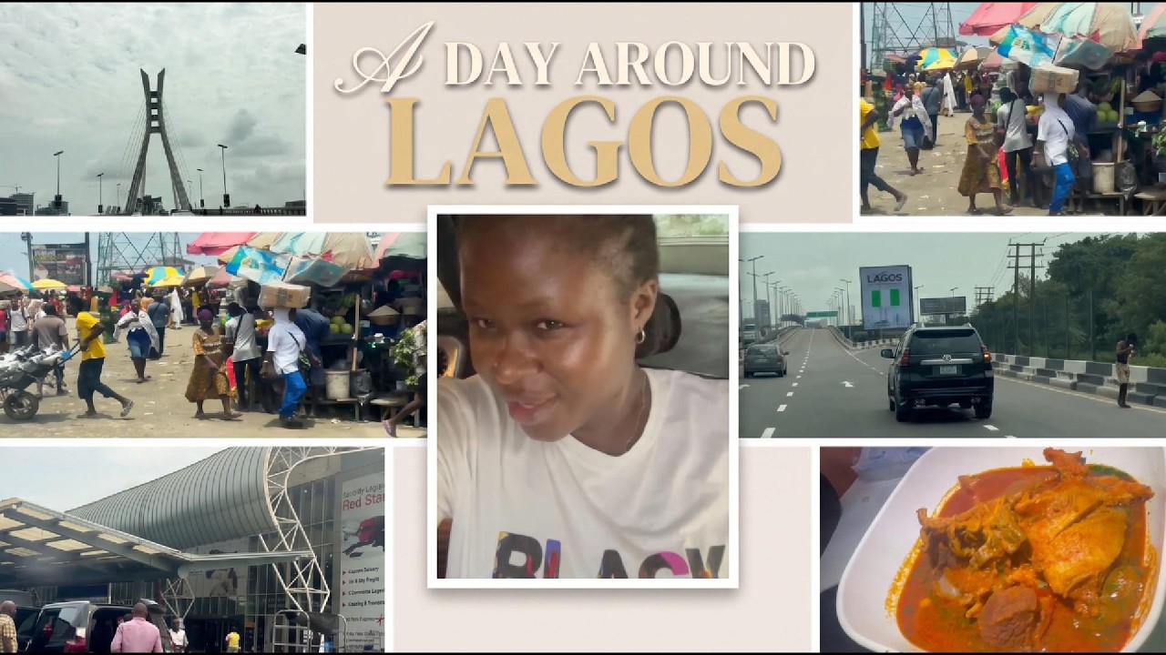 Airport Pick-Up, Market Runs & Amala 🤎 | A Day in My Life