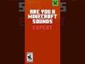 NEW MINECRAFT SOUND QUIZ