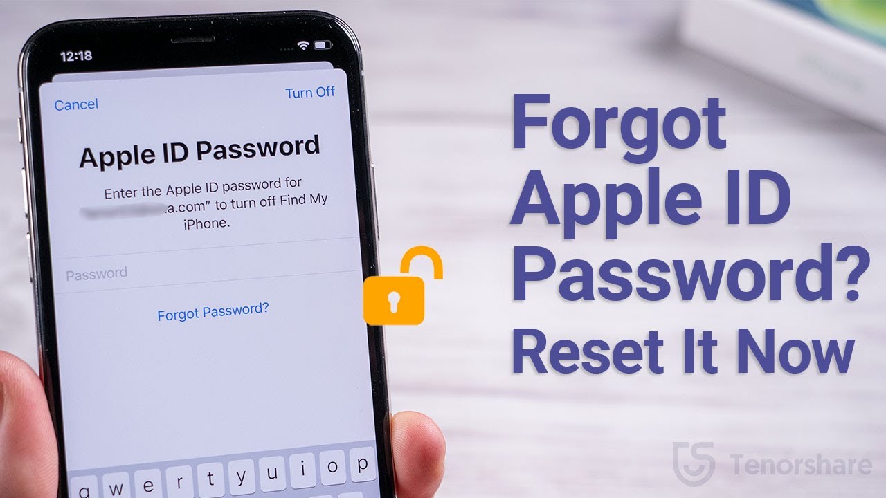 How do I reset my Apple ID password if I forgot my old one?