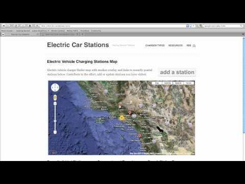 Electric Car Stations - Add a Station Tutorial