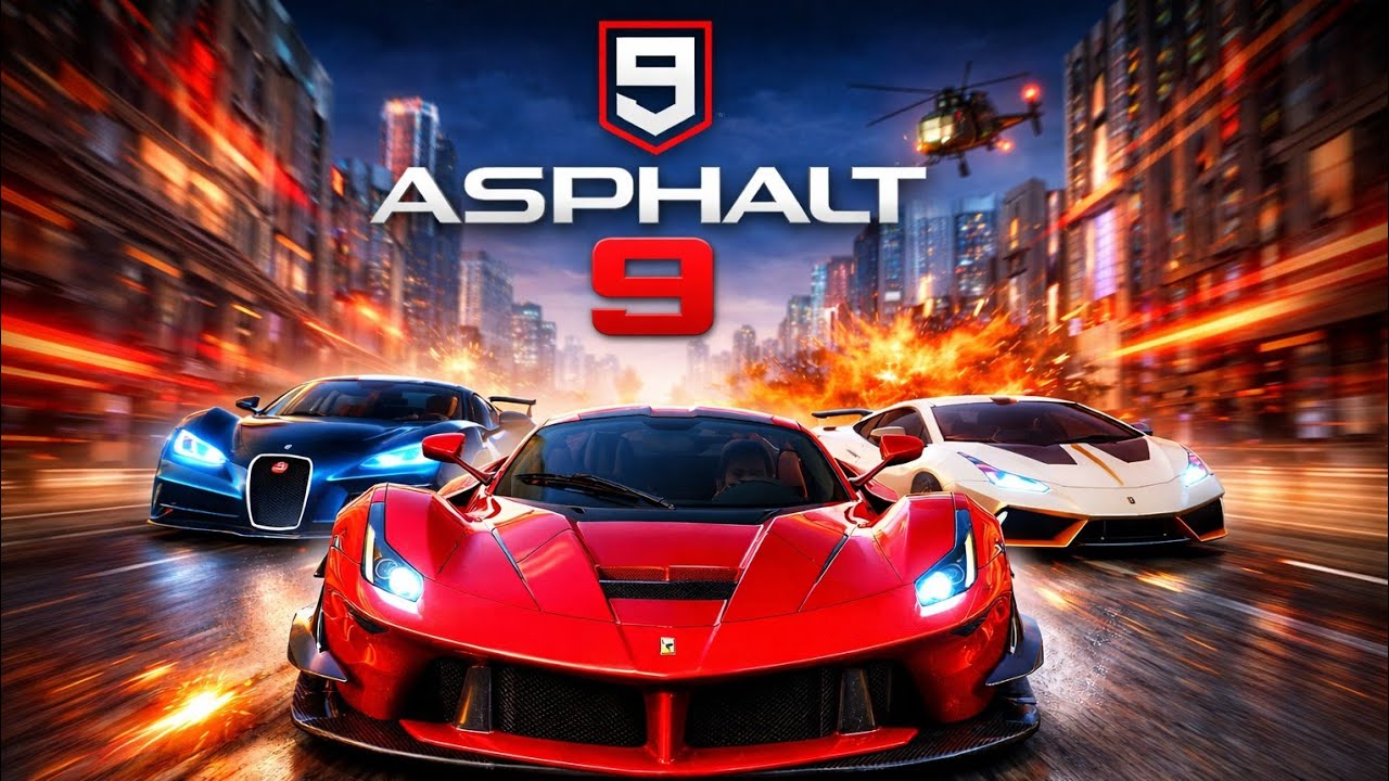 Amazing racing with Asphalt 9 