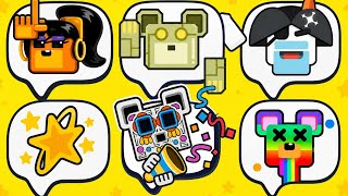 All 12 New Secret Chests, Emotes & Costumes | Full Gameplay Walkthrough #superbearadventure #emotes screenshot 2