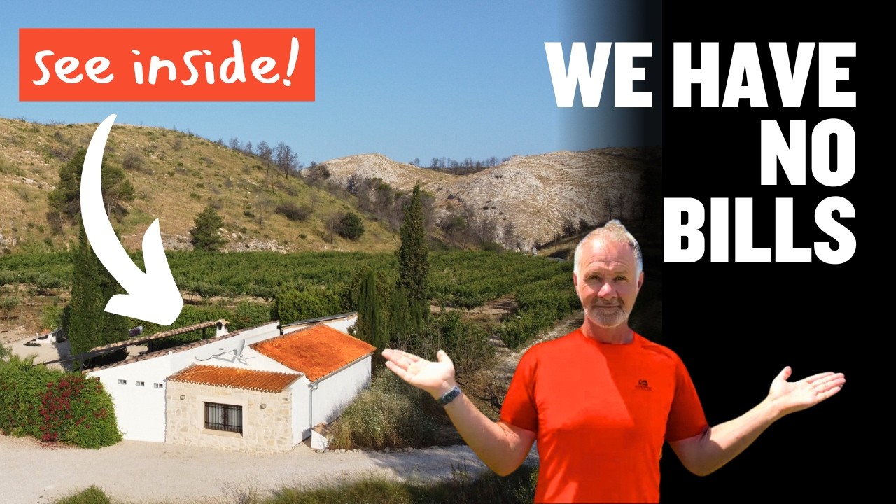 OFF GRID HOUSE TOUR SPAIN 🇪🇸 Inside Our No-Bills Sustainable Home