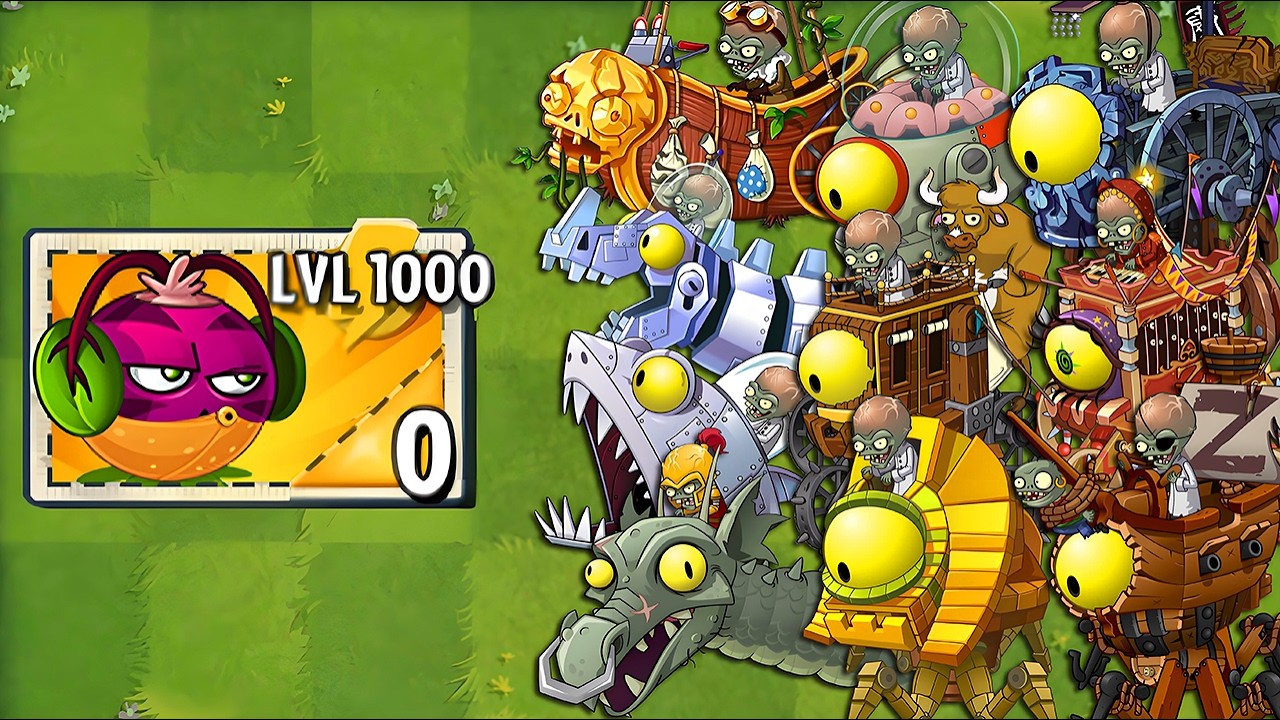 Все случайные растения 1000-го уровня получают усиление против всех финальных боссов! - Финальные...
