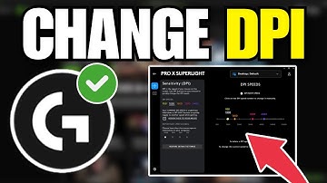 How To Change Mouse DPI Logitech G HUB - Full Tutorial