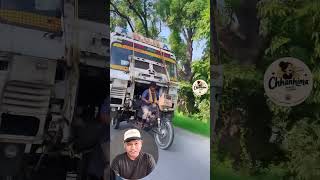 Truck Bike-in an phur😲😲🤣🤣 #mizo #fth #chhanhima #comedy #funny #reels #viral #trending