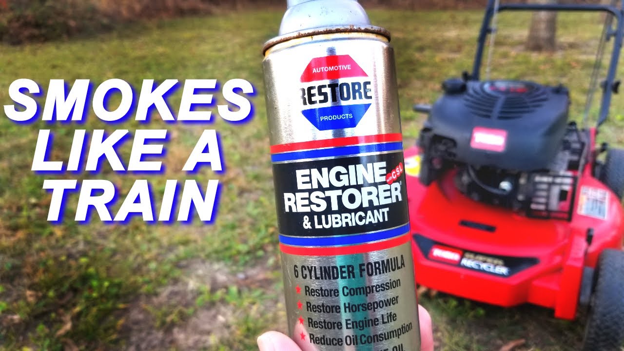 Seeing if Engine Restorer, will work on my Toro Super Recycler. YouTube