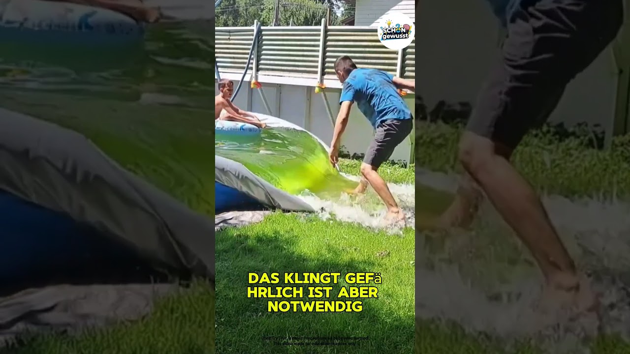 Warum Pools in Amerika im Winter aufgeschnitten werden 