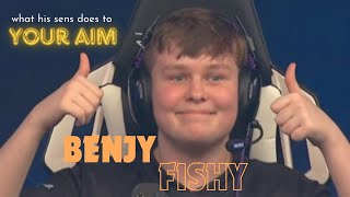 what benjyfishy's sensitivity does to your aim