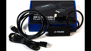 POUND HDMI HD Link Cable for US & JAPAN PS2 + PSone + Future Content